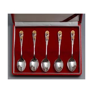 銀食器カトラリー「松竹梅」3本セット・銀製品・ : 銀食器・銀製器の