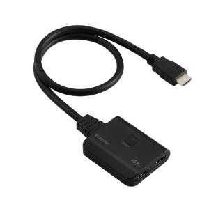 ELECOM（エレコム） HDMI分配器 入力1/出力2 4K30Hz対応 1入力(HDMI)+2