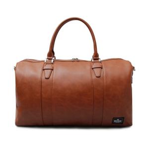 8 ボストンバッグ デカ ボストンバッグ 2WAY PUレザー メンズ