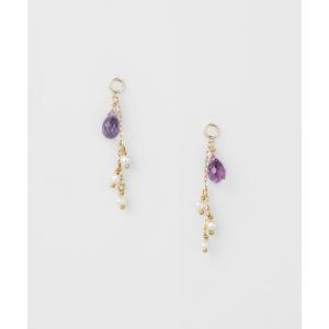 agete（アガット） チャーム K10ピアスチャーム レディース : ZOZOTOWN