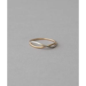 ete（エテ） 指輪 リング 「レイヤード」 K10YG ダイヤモンド リング