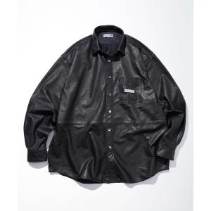 CAHLUMN（カウラム） シャツ Wool Flannel Baseball Shirt/ウール