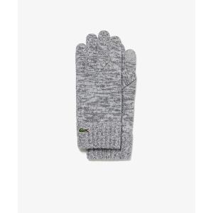 LACOSTE（ラコステ） 手袋 ケーブルニットグローブ タッチパネル対応