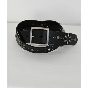 monkey time BEAUTY＆YOUTH UNITED ARROWS ベルト スタッズ レザー