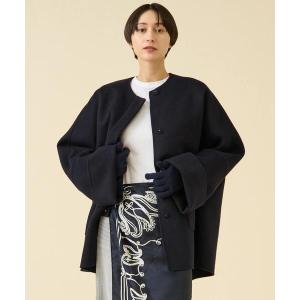 TOMORROWLAND collection ポンチョ スーパーダブルフェイス