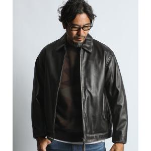 EDWIN（エドウィン） コート ジャケット シープスキン レザー