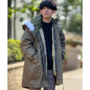 AVIREX（アヴィレックス） TYPE M-65 FIELD COAT ロング ワッペン