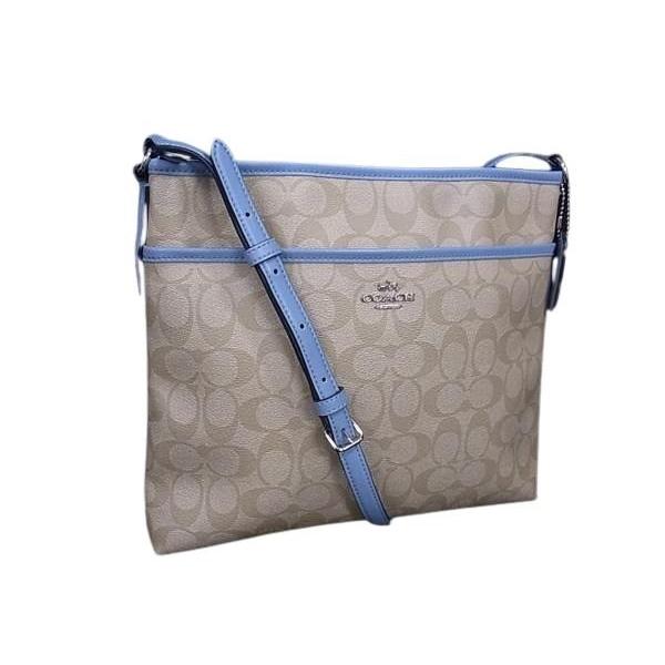 COACH（コーチ） ショルダーバッグ シグネチャ PVC レザー F58297