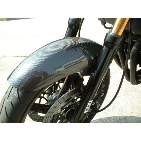 ゼファー400 Fカーボンフェンダー : モーターハウスベストストリート