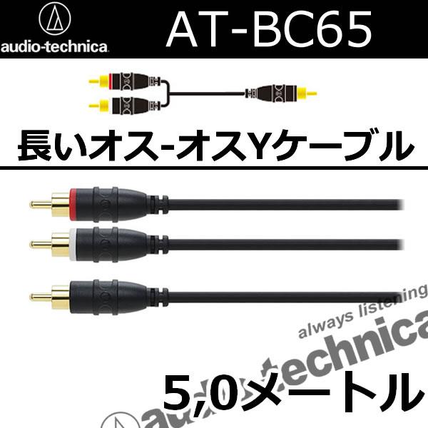 オーディオテクニカ（audio-technica） AT-BC65/5.0 オスx1-オス