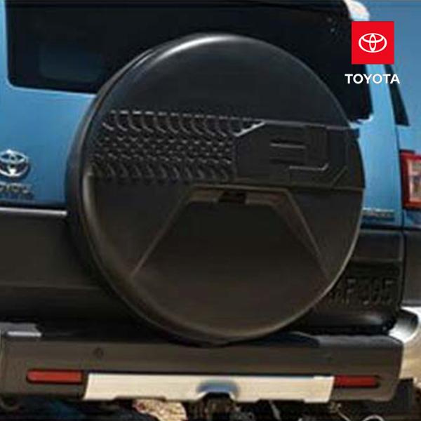USトヨタ純正 FJクルーザー スペアタイヤカバー（バックカメラ付車用