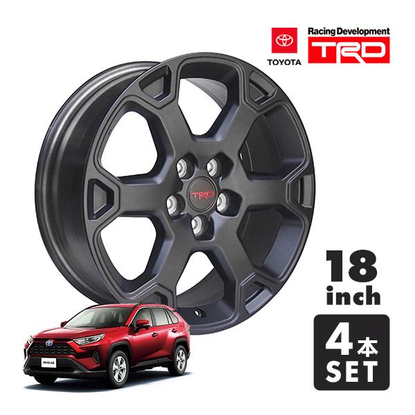 USトヨタ純正 TRD OFF-ROAD 18インチホイール マットブラック 4本