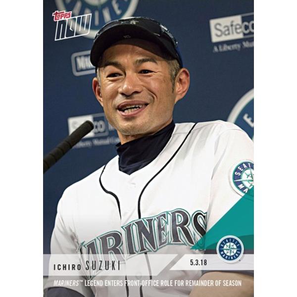 イチロー マリナーズ 会長付特別補佐就任記念カード #163 Mariners
