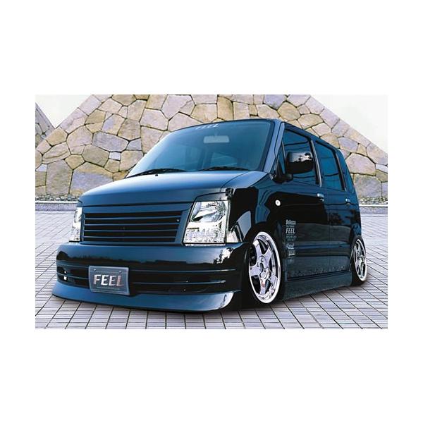 ワゴンR MH21S エアロ3点セット 塗装済 フィール : クロノ