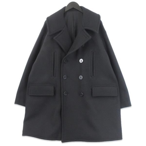 美品 MARKAWARE マーカウェア 10 BUTTON PEA COAT VINTAGE MELTON