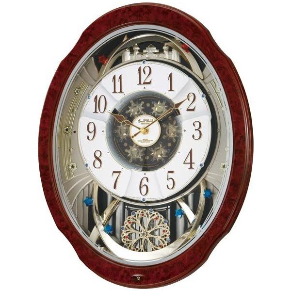 からくり時計 壁掛け時計 名入れ スモールワールド ブルームDX