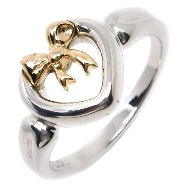 TIFFANY&Co.（ティファニー） ハートリボン リング・指輪 シルバー925