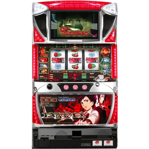 初代ブラッドプラス実機パチスロ 送料込み 【公式通販】