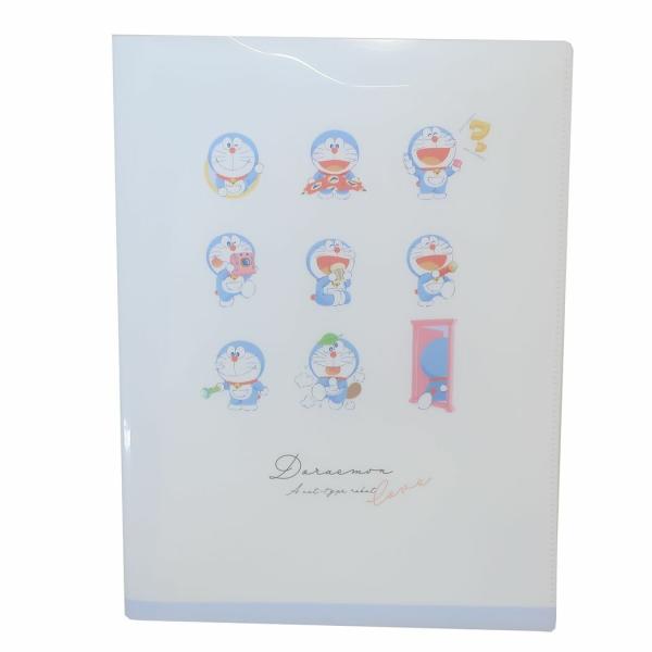 カミオジャパン ドラえもん 10ポケットクリアファイル A4サイズ対応