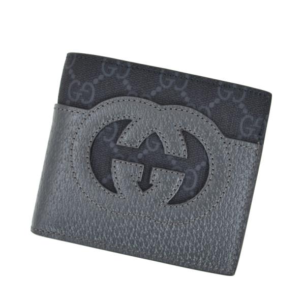 GUCCI（グッチ） 財布 メンズ カットアウト インターロッキングG