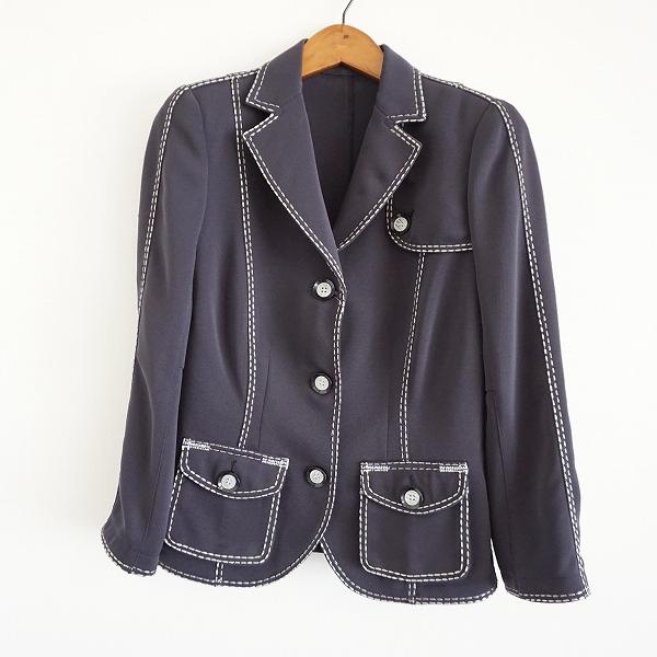 伊太利屋（Italiya） #anc イタリヤ ジャケット 紺 ステッチ