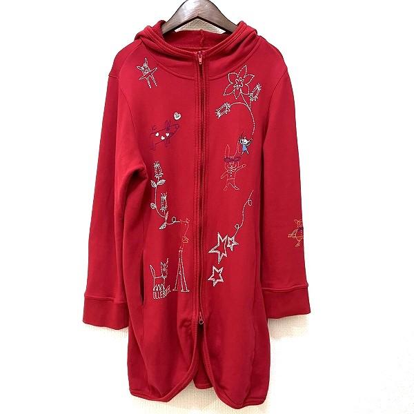 ALBEROBELLO #anc アルベロベロ トレーナー・パーカー 赤系 フード