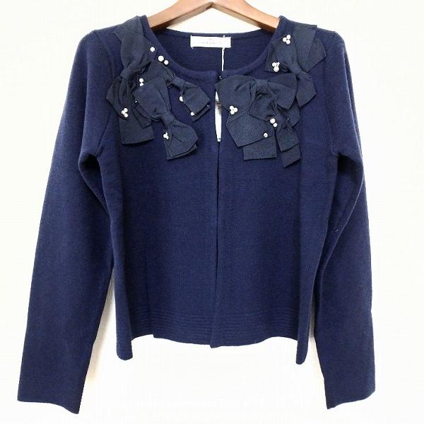 ギャラリービスコンティ（GALLERY VISCONTI） #wnc カーディガン 2 紺