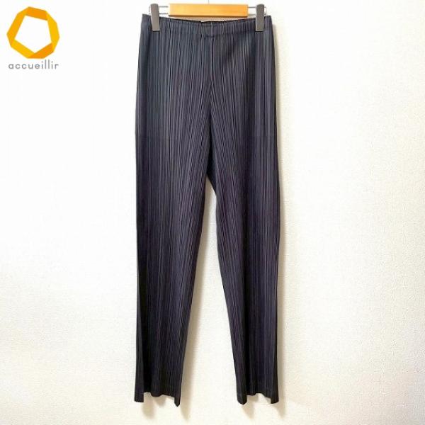 apc プリーツプリーズ PLEATSPLEASE イッセイミヤケ パンツ 4 グレー