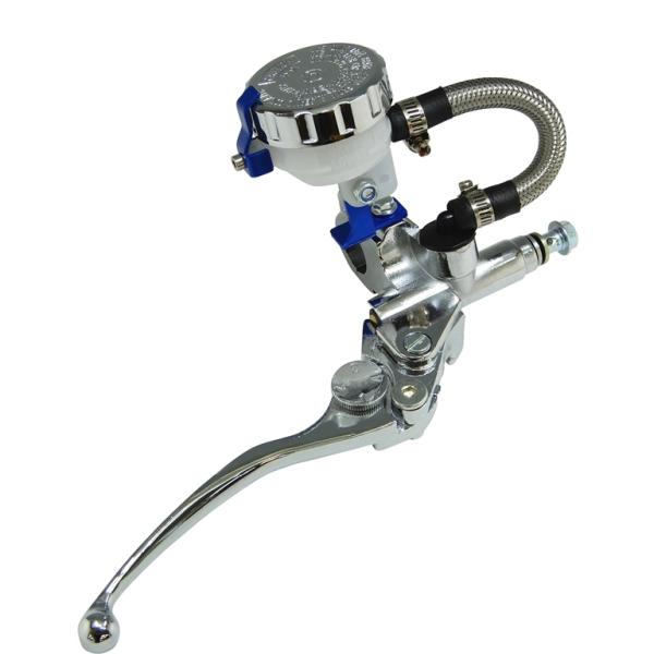 別体式 ブレーキマスターシリンダー メッキ シングル 汎用 ブレーキ