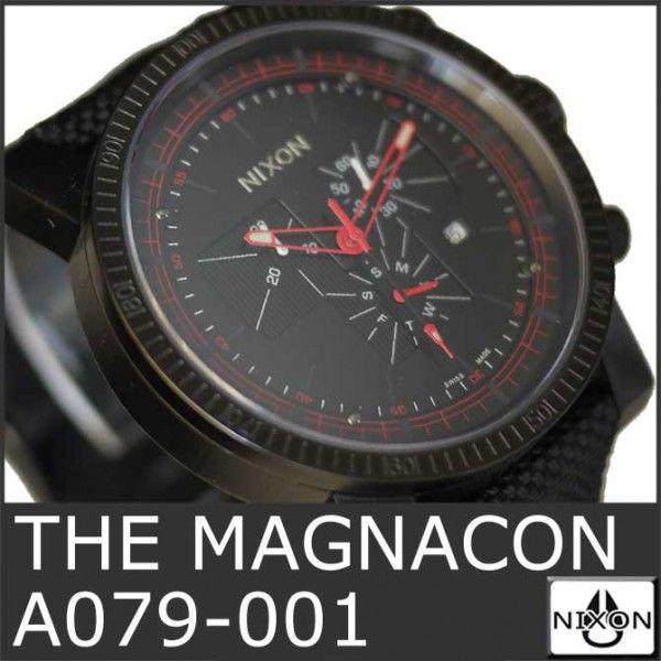NIXON（ニクソン） 腕時計 メンズ マグナコン 黒 ブラック アナログ