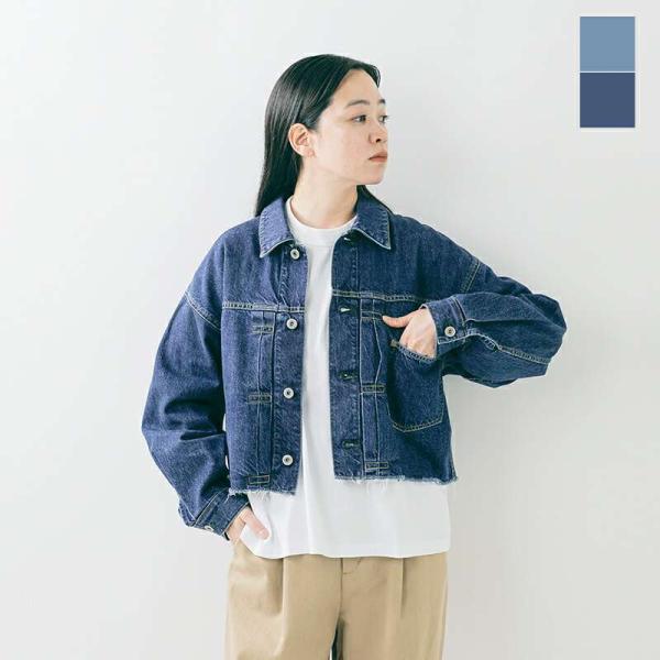 Johnbull（ジョンブル） デニム フレイド トラッカー ジャケット