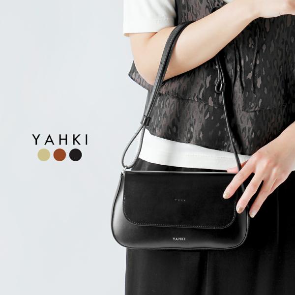 YAHKI（ヤーキ） ダブルフェイスレザー クロスボディバッグ yh-768