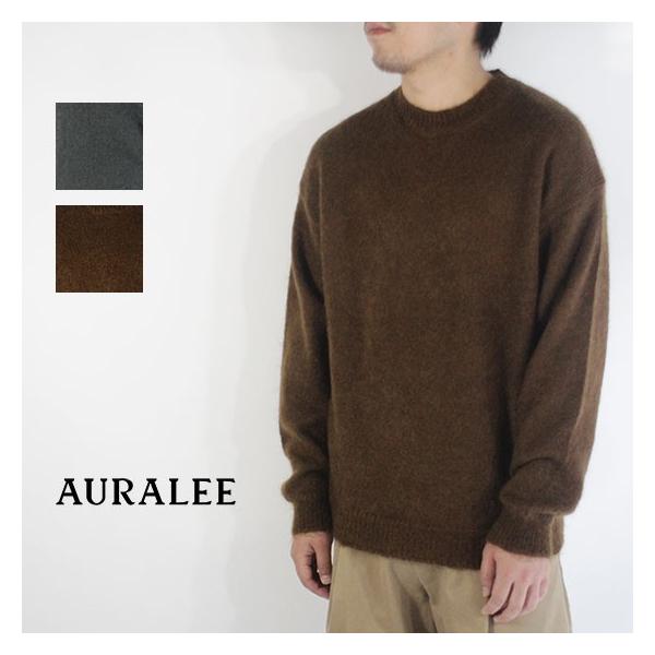 オーラリー/AURALEE /ニット/スーパーキッドモヘアニット/A8AP01KM