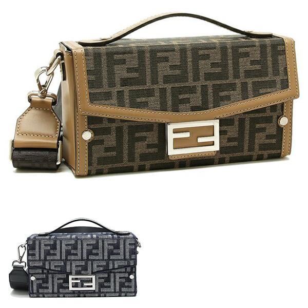 FENDI（フェンディ） ショルダーバッグ ソフトトランクバゲット FFロゴ