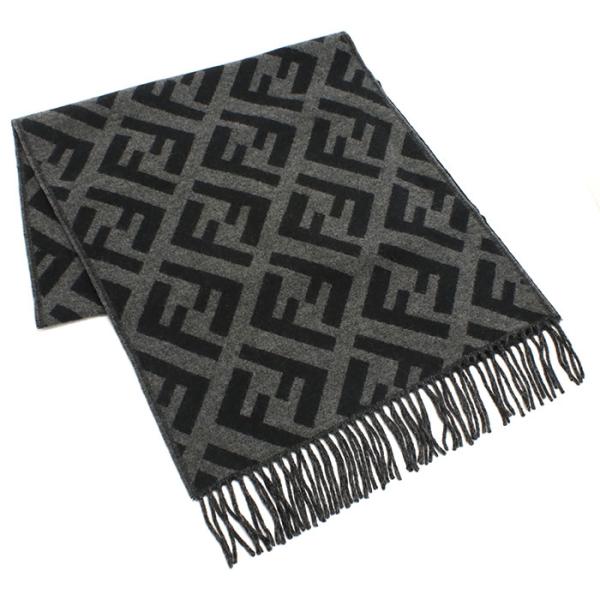 FENDI（フェンディ） FFマフラー FF柄 ズッカ FXT260 AVP9 F0D9B