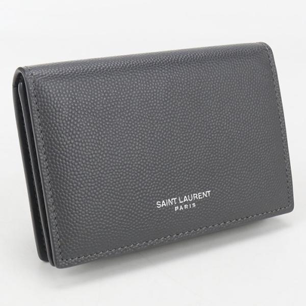 SAINT LAURENT 中古美品 サンローラン 名刺入れ 469338 ビジネス