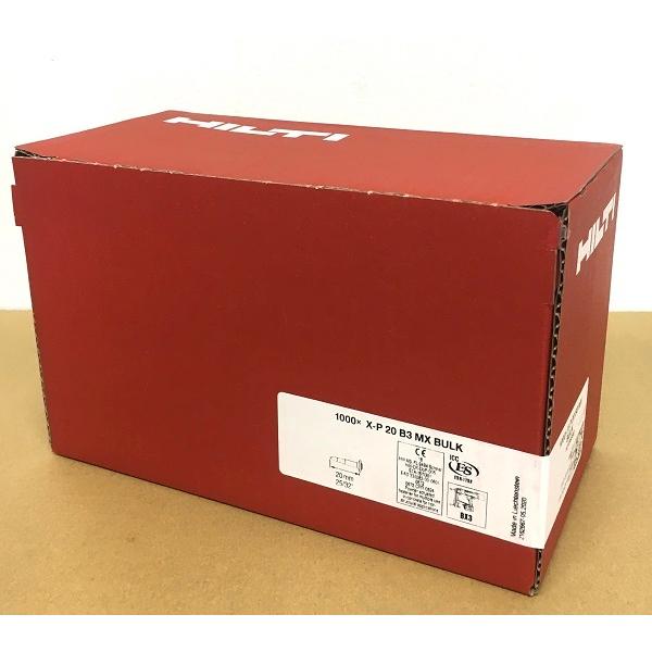 HILTI ヒルティ BX 3用ピン (連発) X-P 20 B3 MX (1000本) 20mm : GOOD