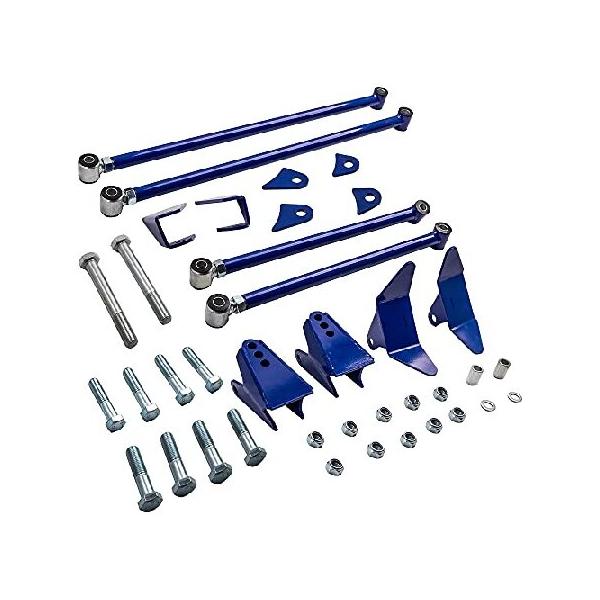 Waverspeed 高耐久 三角形 4リンクキット シボレーS10ピックアップ