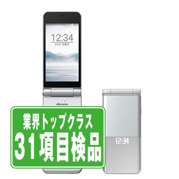 富士通（FUJITSU） F-03L arrows ケータイ シルバー SIMフリー 中古