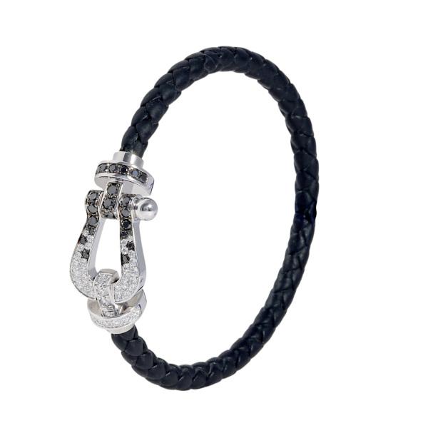 Fred（フレッド） フォース10 LM ブラック ホワイト ダイヤ K18