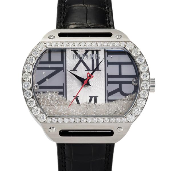 DUNAMIS デュナミス ヘラクレス HE-S5 シルバー文字盤 美品 腕時計