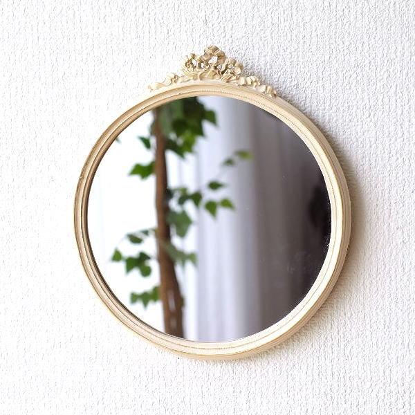 壁掛けミラー ウォールミラー おしゃれ アンティーク 鏡 シンプル