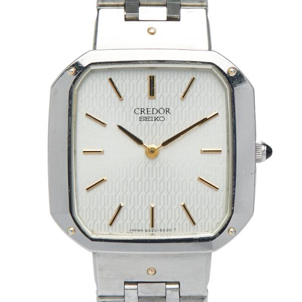 SEIKO（セイコー） クレドール 腕時計 クオーツ ホワイト文字盤