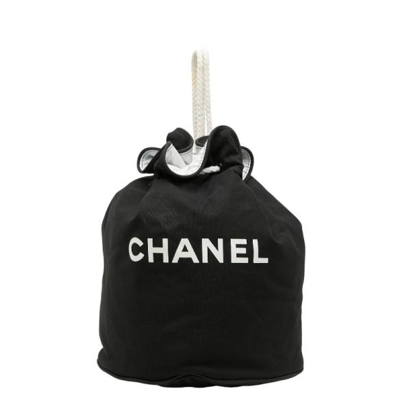 CHANEL（シャネル） ノベルティ ロゴプリント プールバッグ ショルダー