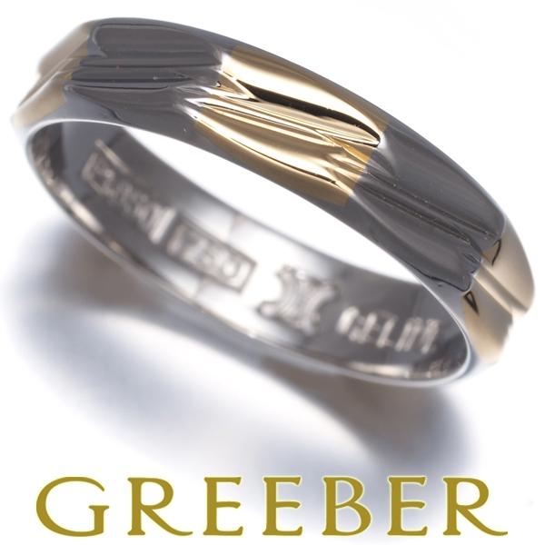 CELINE（セリーヌ） リング ウェディング コンビカラー 9.5号 K18YG