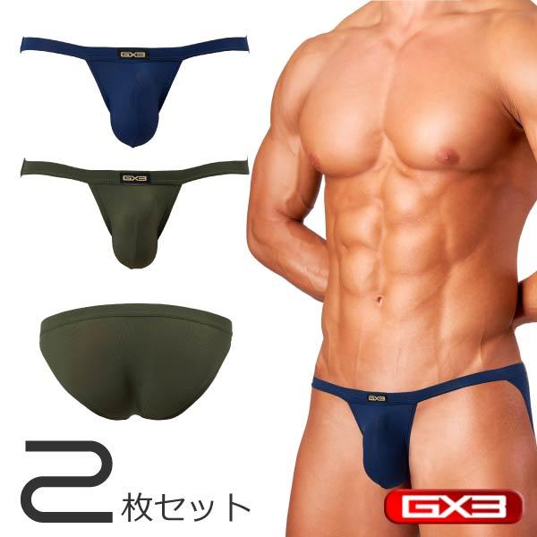 GX3 2枚パンツセット GX3/ジーバイスリー PRIME SKIN NAVY マイクロ