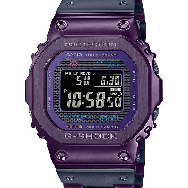 G-SHOCK フルメタル パープル 電波ソーラー GMW-B5000PB-6JF ジー