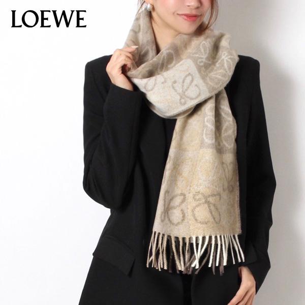 LOEWE（ロエベ） 24SSモデル レディース ANAGRAM SCARF アナグラム