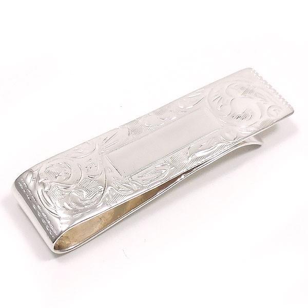 マネークリップ シルバー925 名入れ可 プレゼント ギフト : entiere