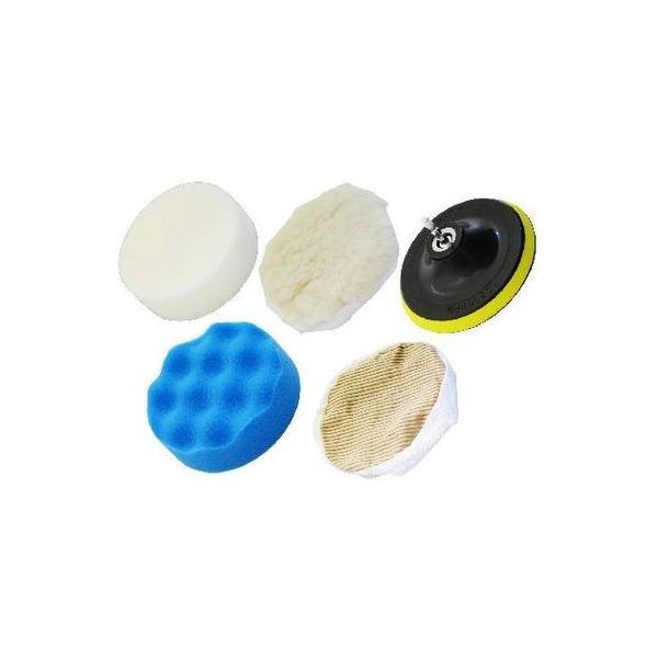 4969968248595 SUN UP ポリッシャー5点セット 【PS125−S5】 : 測定器